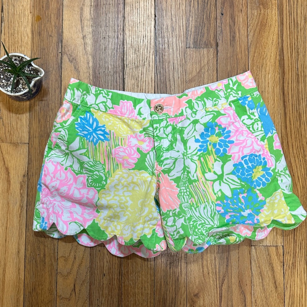 Lilly Pulitzer. Buttercup Shorts. Size 00.